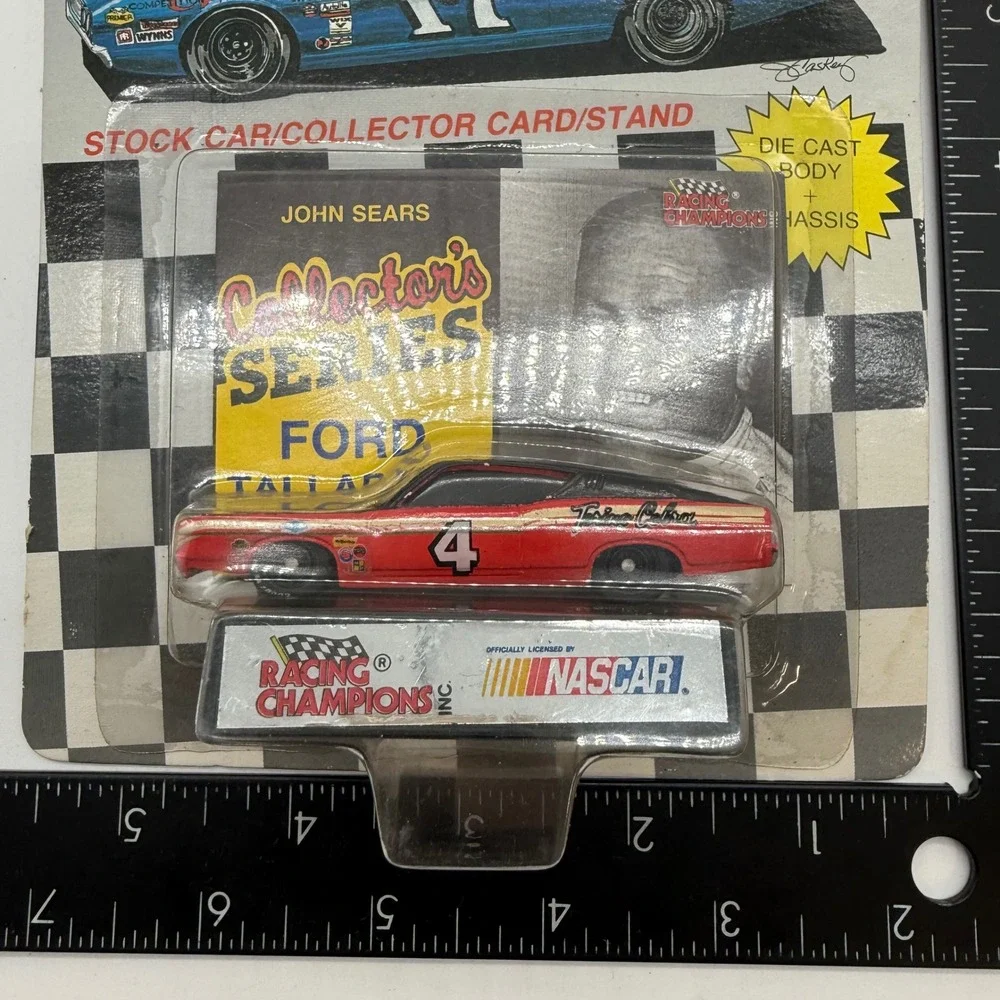 Racing Champions packaging shows